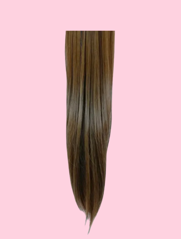 Straight Long Full Head Clip-on Hair Extensions