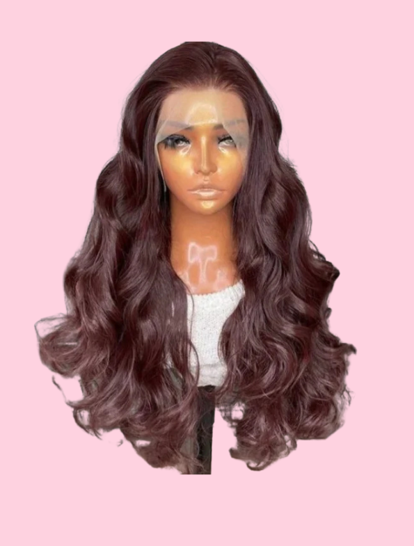 Long Body Wave Glueless Kanekalon Wig(human blend)